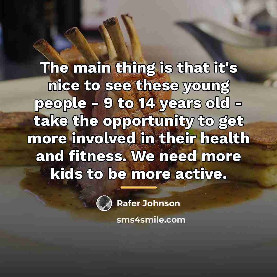 “The main thing is that it's nice to see these…” quote by Rafer Johnson