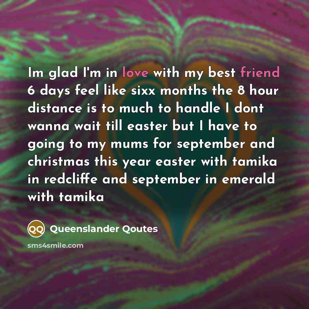 “Im glad I'm in love with my best friend 6…” quote by Queenslander Qoutes