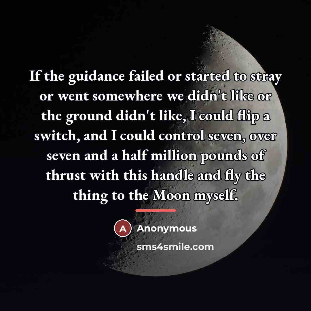 “If the guidance failed or started to stray or went…” quote by Anonymous
