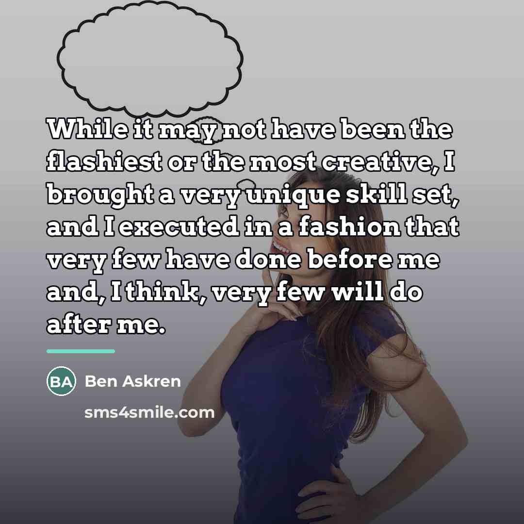 “While it may not have been the flashiest or the…” quote by Ben Askren