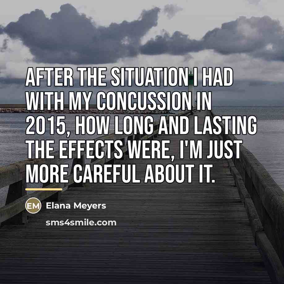 “After the situation I had with my concussion in 2015,…” quote by Elana Meyers