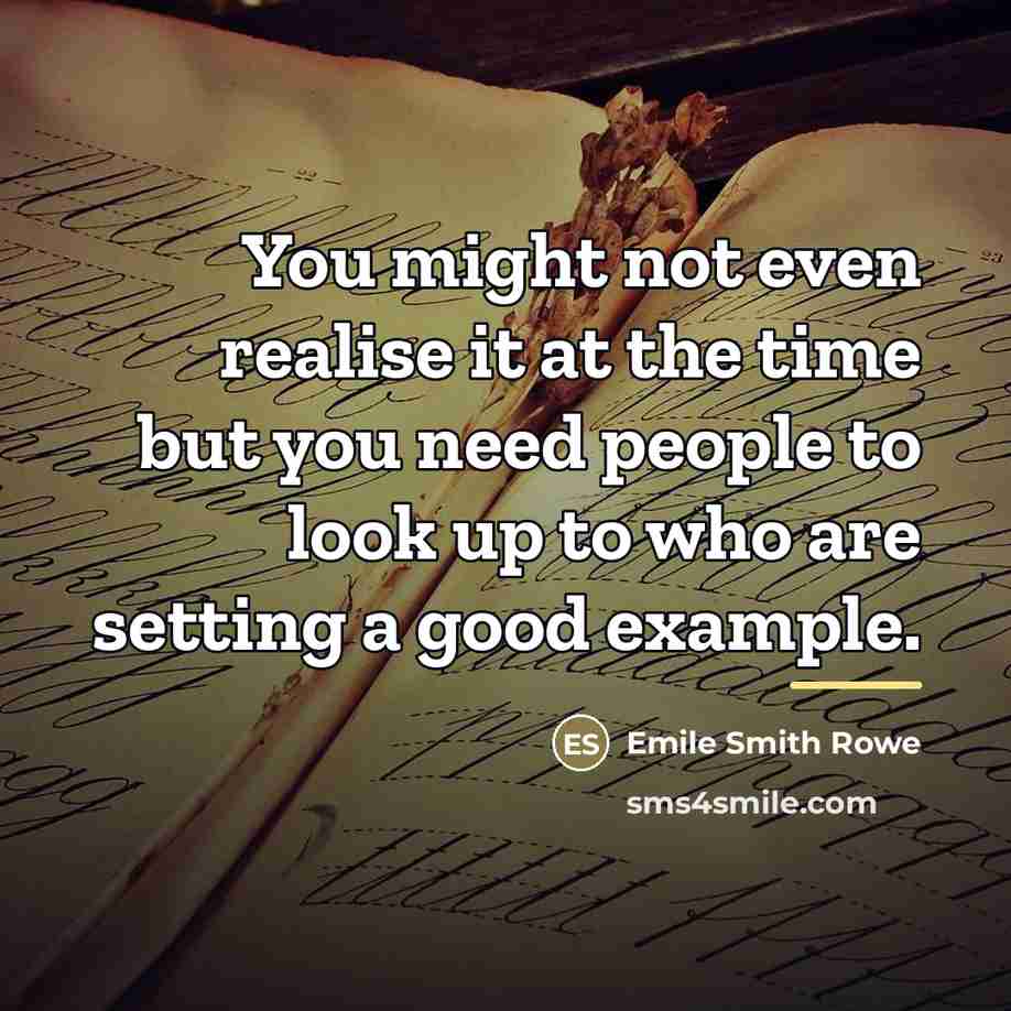“You might not even realise it at the time but…” quote by Emile Smith Rowe