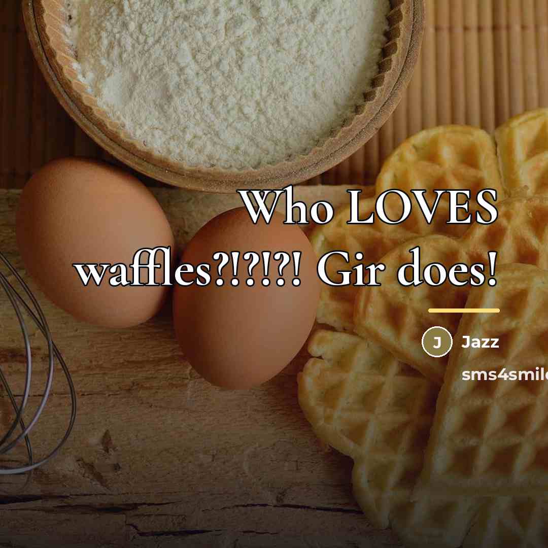 “Who LOVES waffles?!?!?! Gir does!…” quote by Jazz