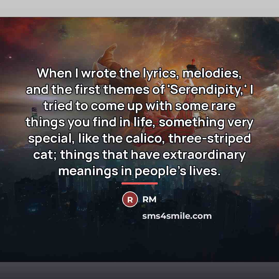 “When I wrote the lyrics, melodies, and the first themes…” quote by RM