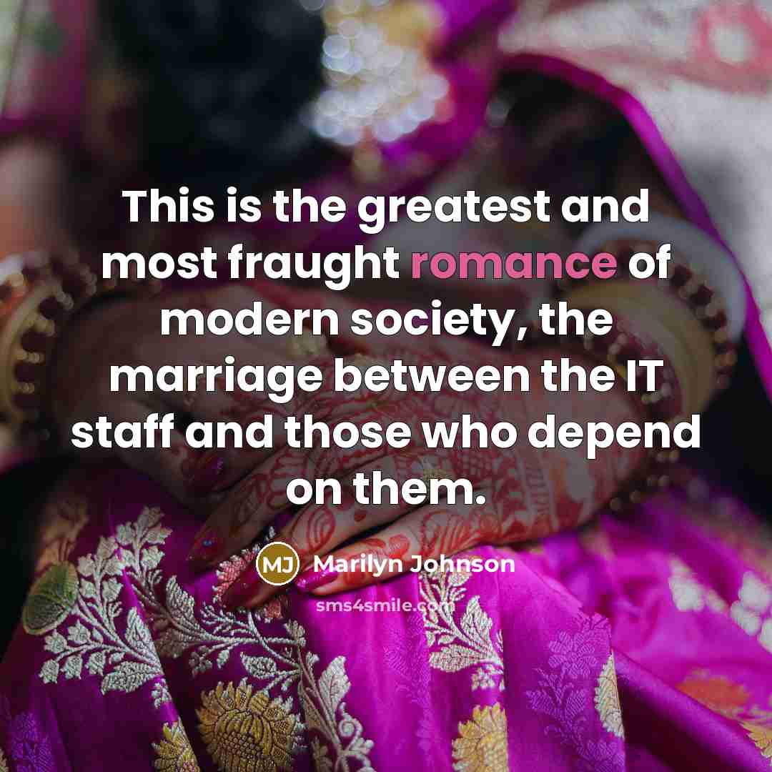 “This is the greatest and most fraught romance of modern…” quote by Marilyn Johnson