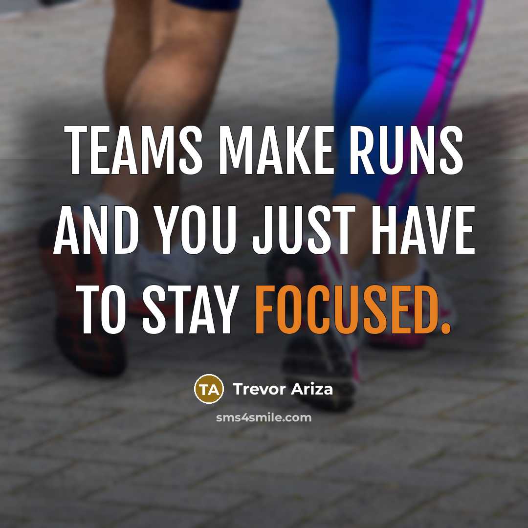 “Teams make runs and you just have to stay focused.…” quote by Trevor Ariza