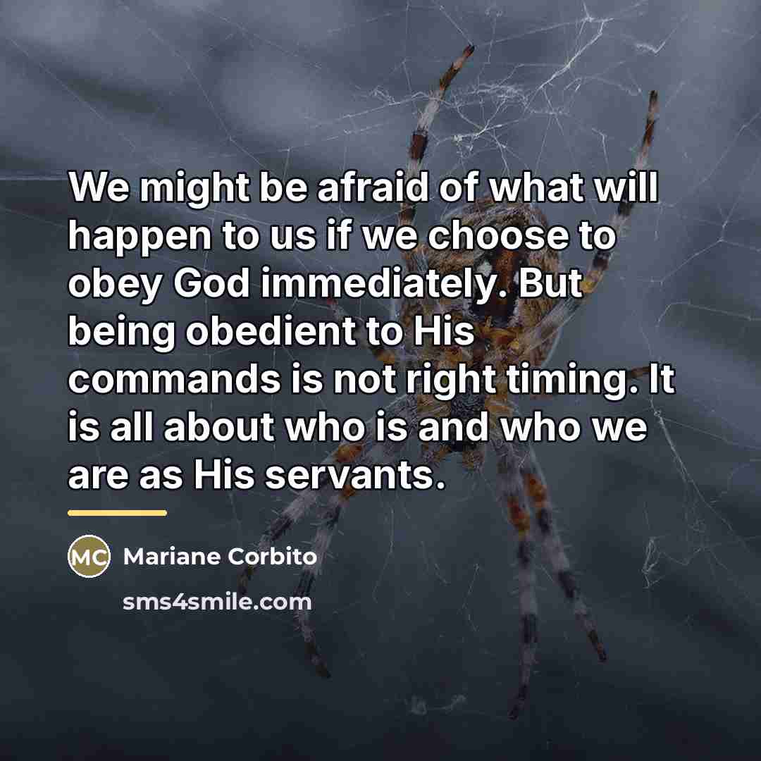 “We might be afraid of what will happen to us…” quote by Mariane Corbito