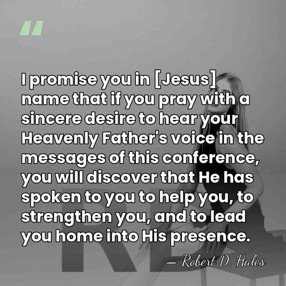 I promise you in [Jesus] name that if you pray with a&hellip; - Robert D. Hales