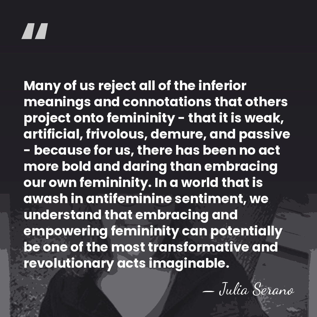 Many of us reject all of the inferior meanings and connotations that&hellip; - Julia Serano