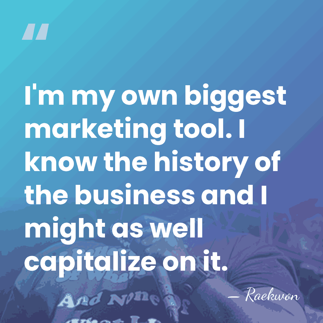 I'm my own biggest marketing tool. I know the history of the&hellip; - Raekwon