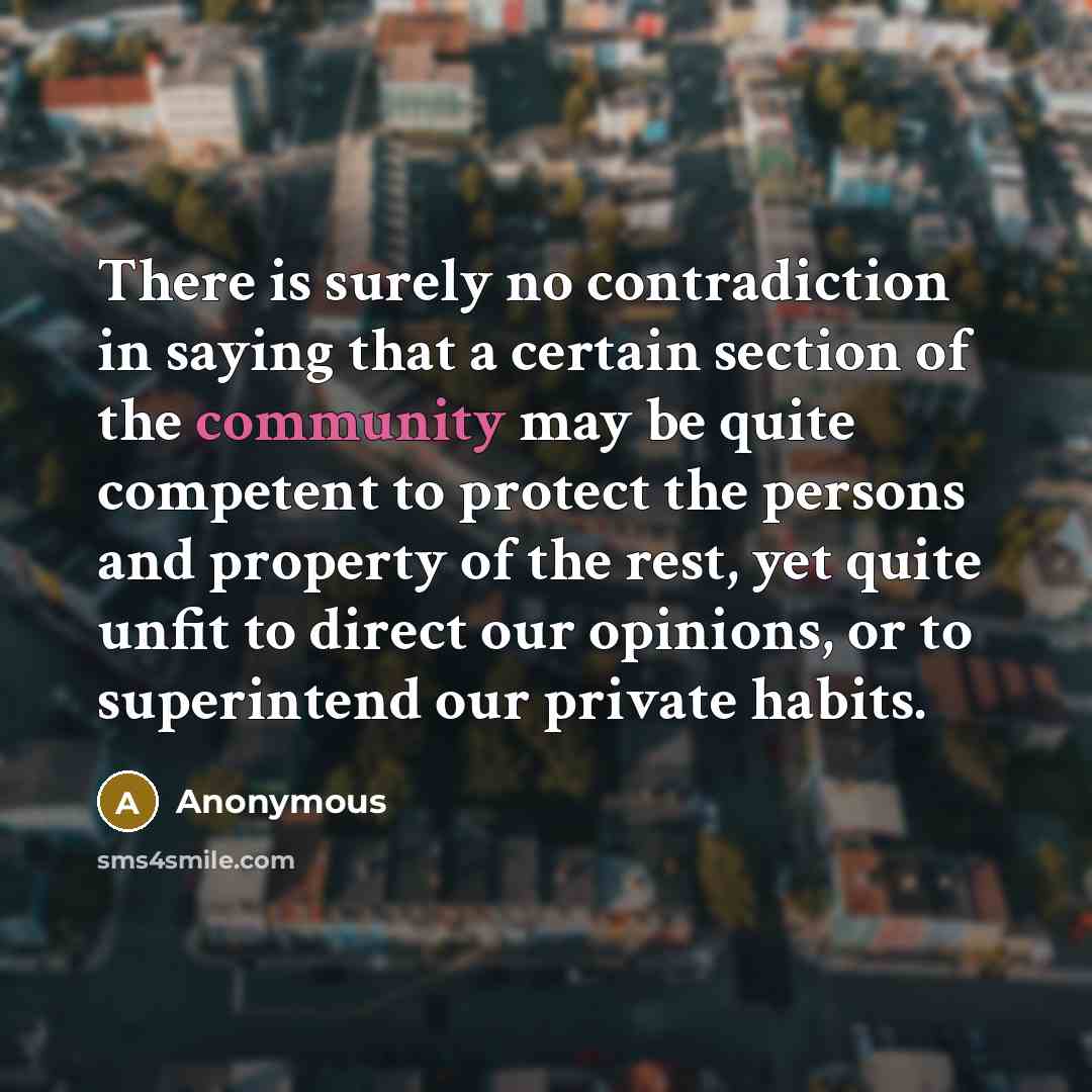 “There is surely no contradiction in saying that a certain…” quote by Anonymous