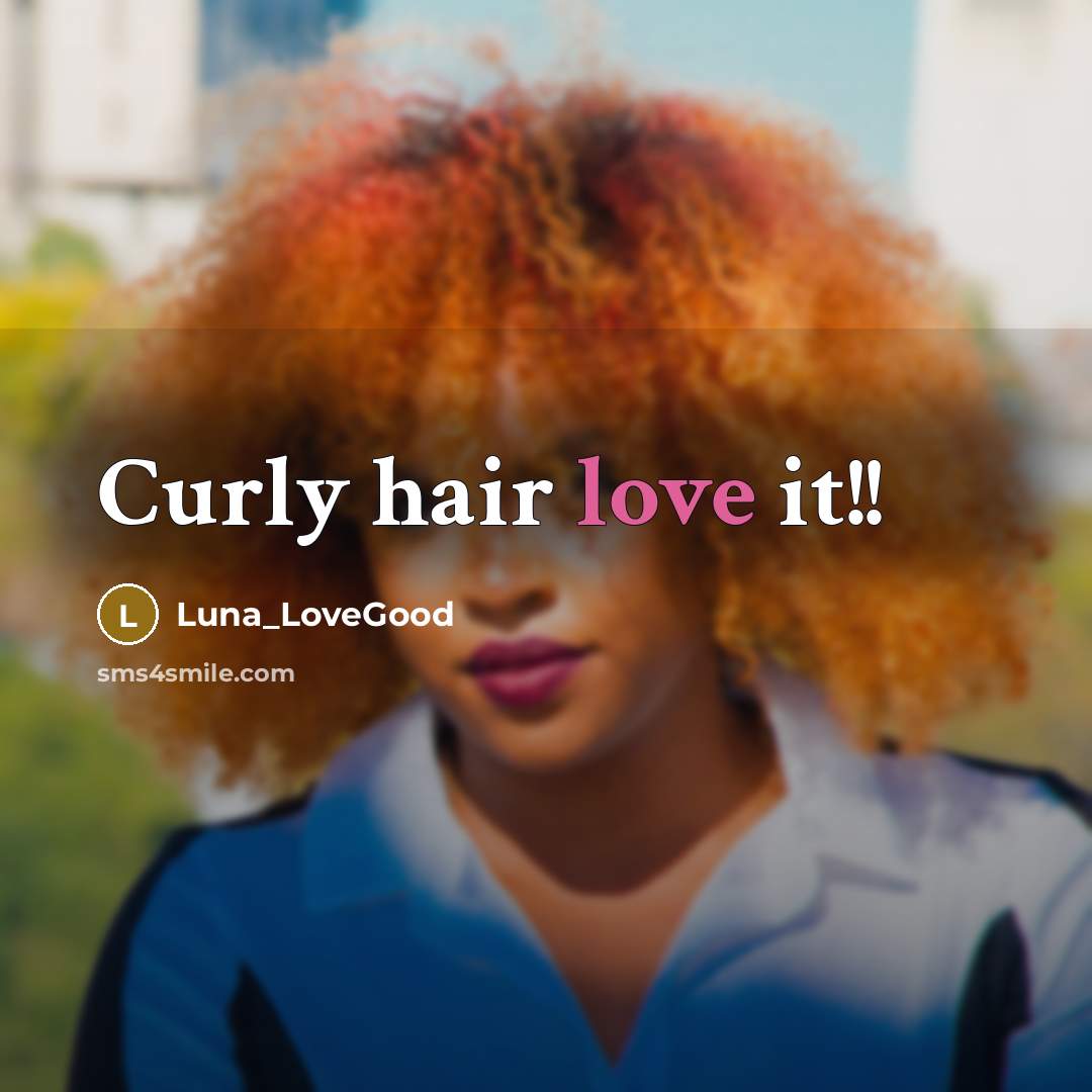 “Curly hair love it!!” quote by Luna_Lovegood