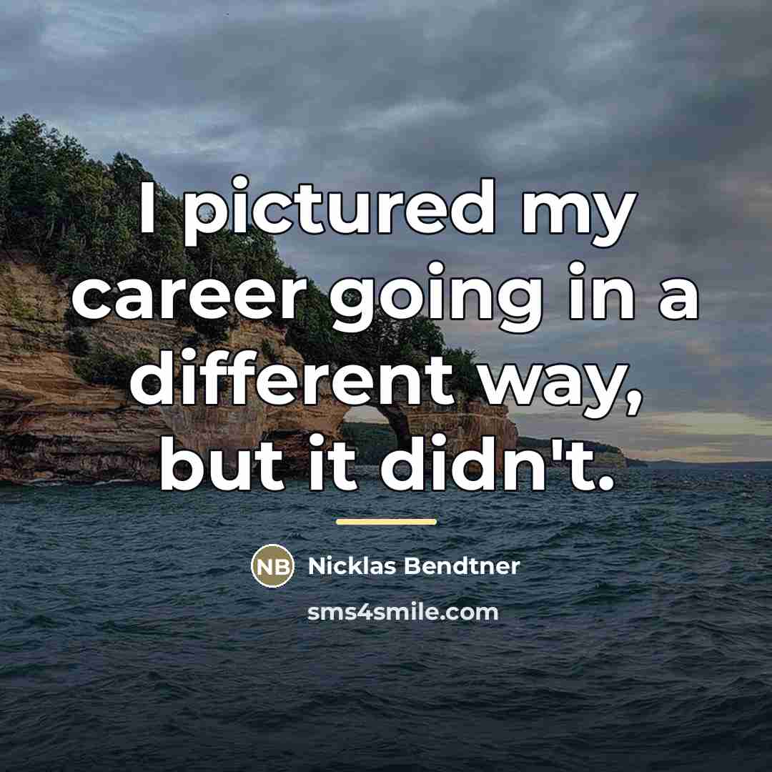 “I pictured my career going in a different way, but…” quote by Nicklas Bendtner