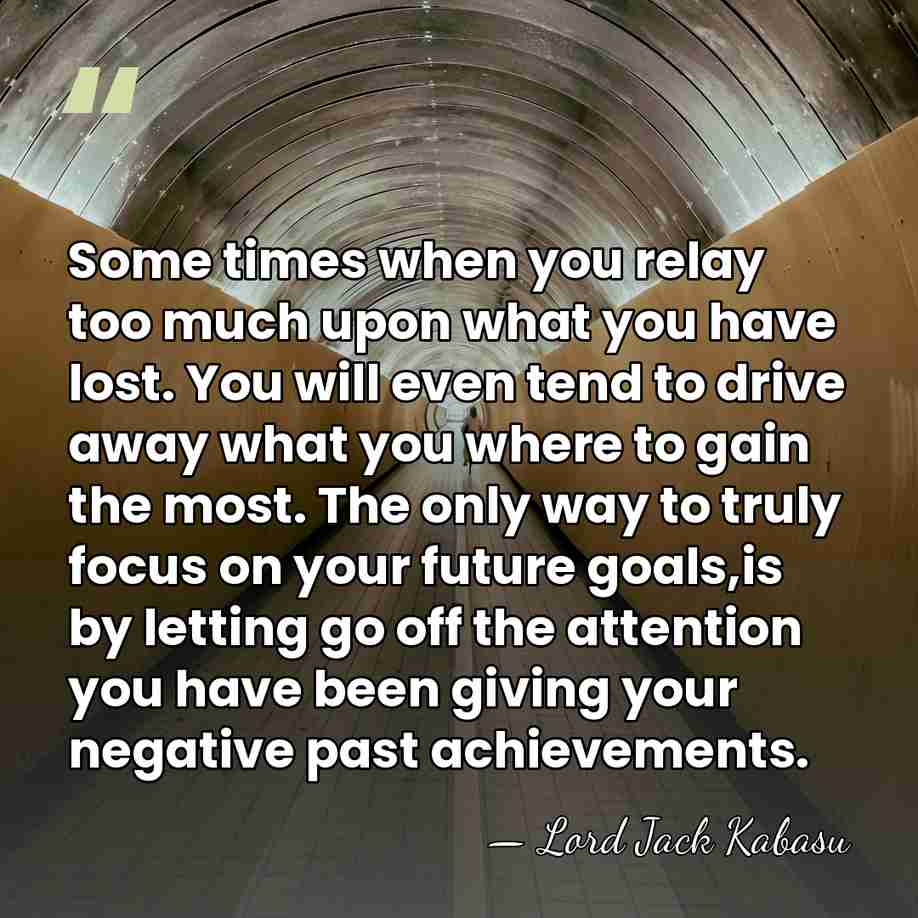 Some times when you relay too much upon what you have lost.&hellip; - Lord Jack Kabasu