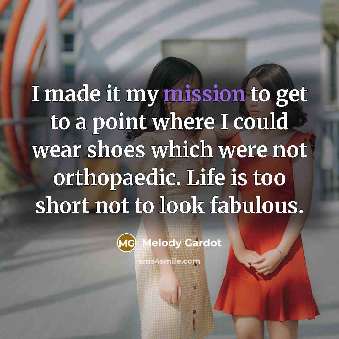 “I made it my mission to get to a point…” quote by Melody Gardot