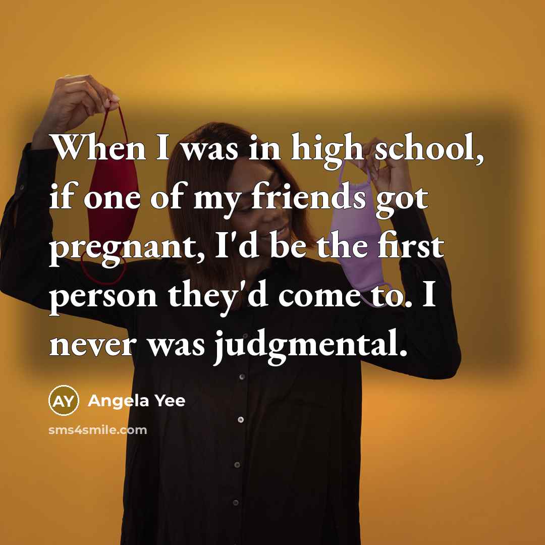 “When I was in high school, if one of my…” quote by Angela Yee