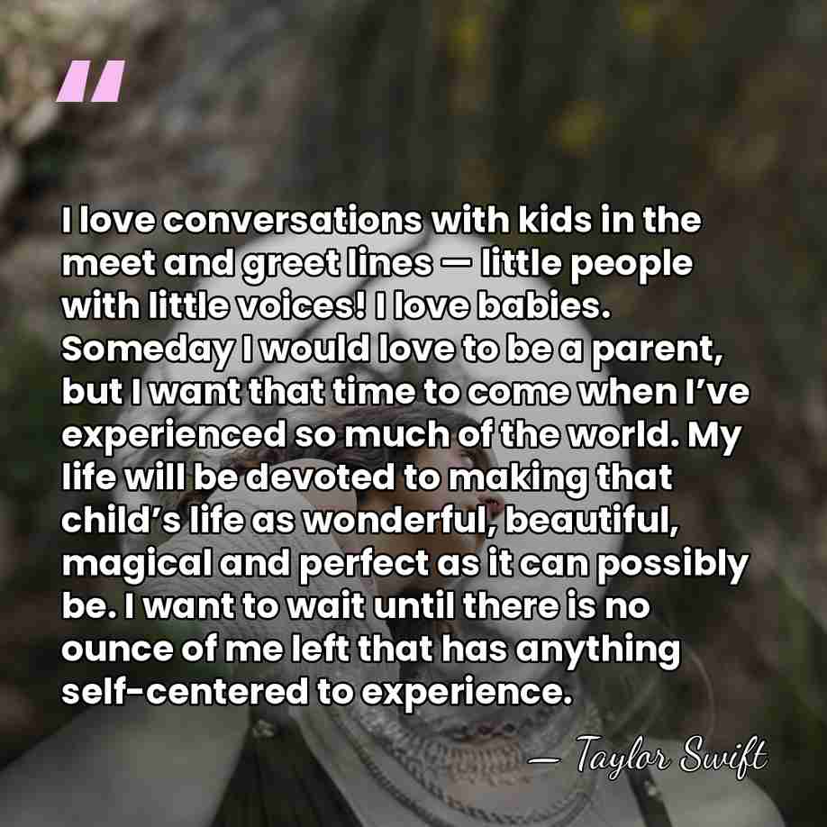 I love conversations with kids in the meet and greet lines —&hellip; - Taylor Swift