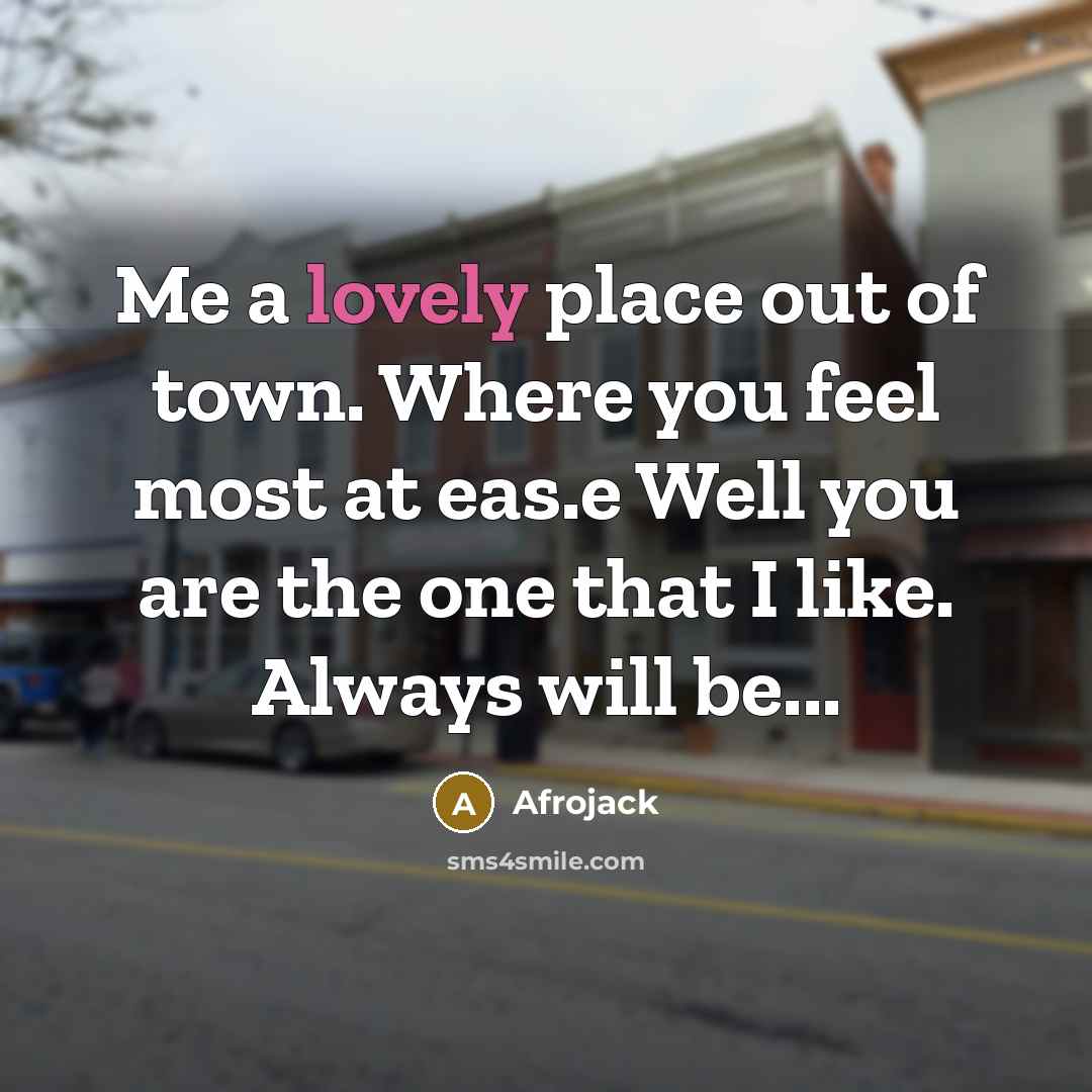 “Me a lovely place out of town. Where you feel…” quote by Afrojack