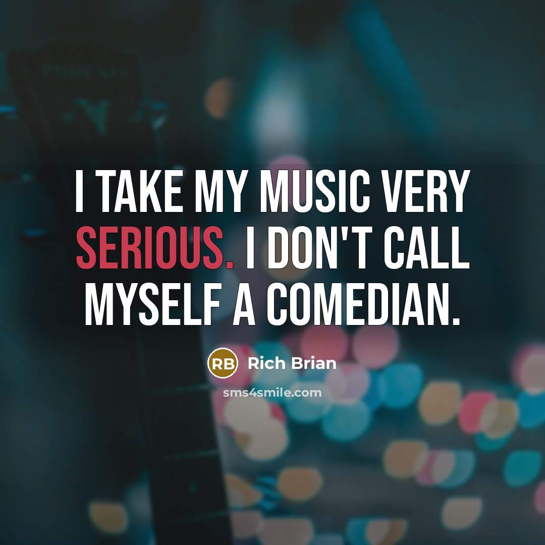 “I take my music very serious. I don't call myself…” quote by Rich Brian