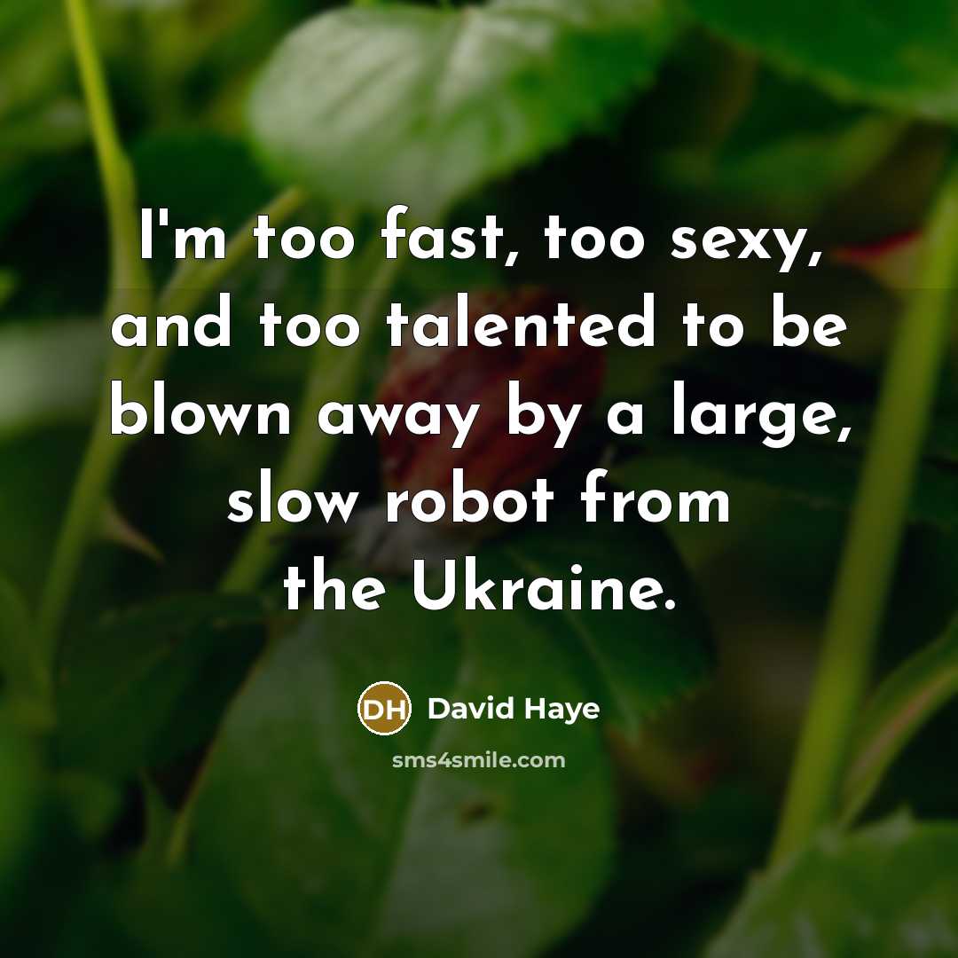 “I'm too fast, too sexy, and too talented to be…” quote by David Haye