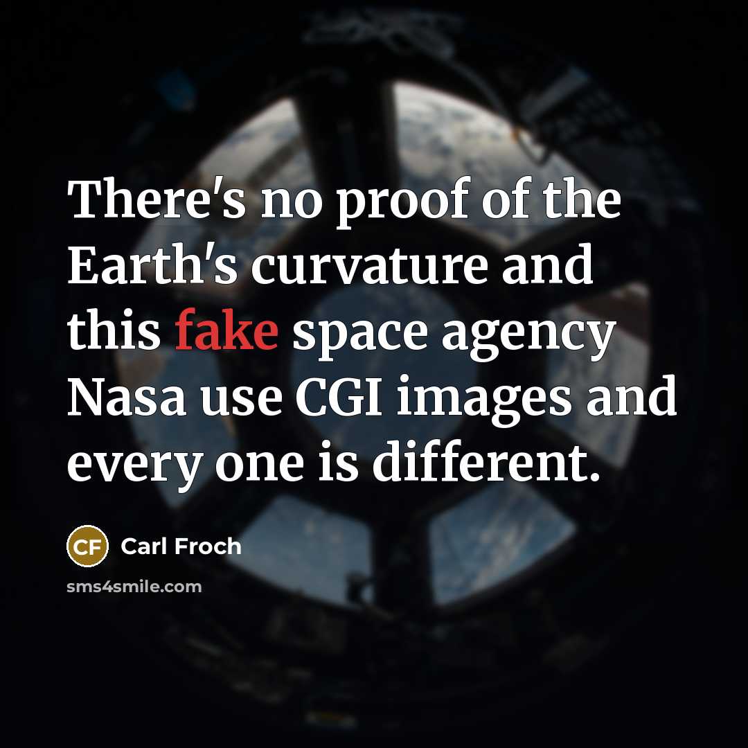 “There's no proof of the Earth's curvature and this fake…” quote by Carl Froch