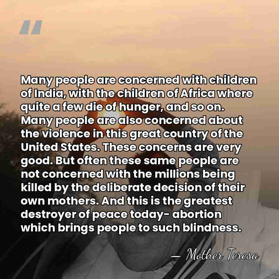 Many people are concerned with children of India, with the children of&hellip; - Mother Teresa