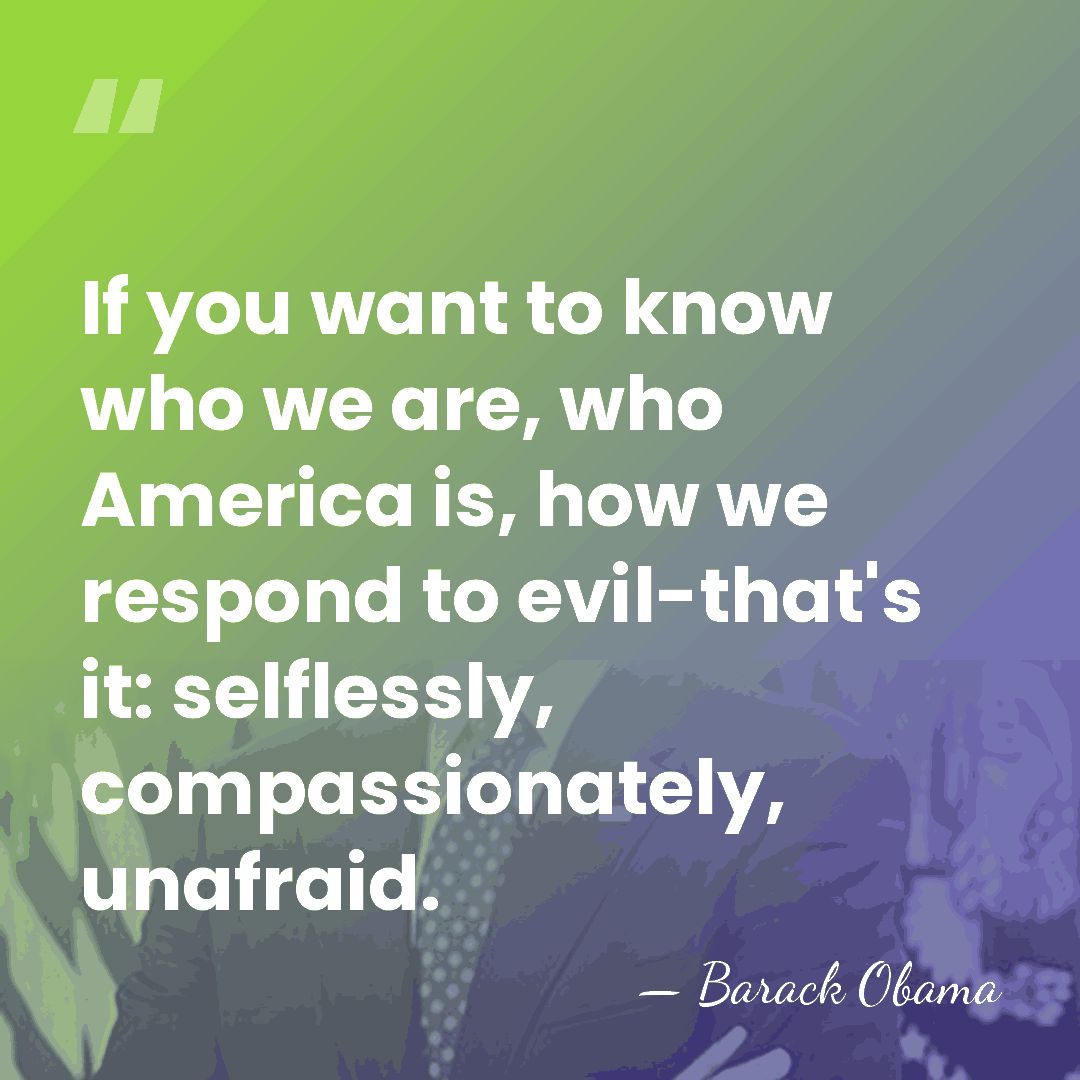 If you want to know who we are, who America is, how&hellip; - Barack Obama