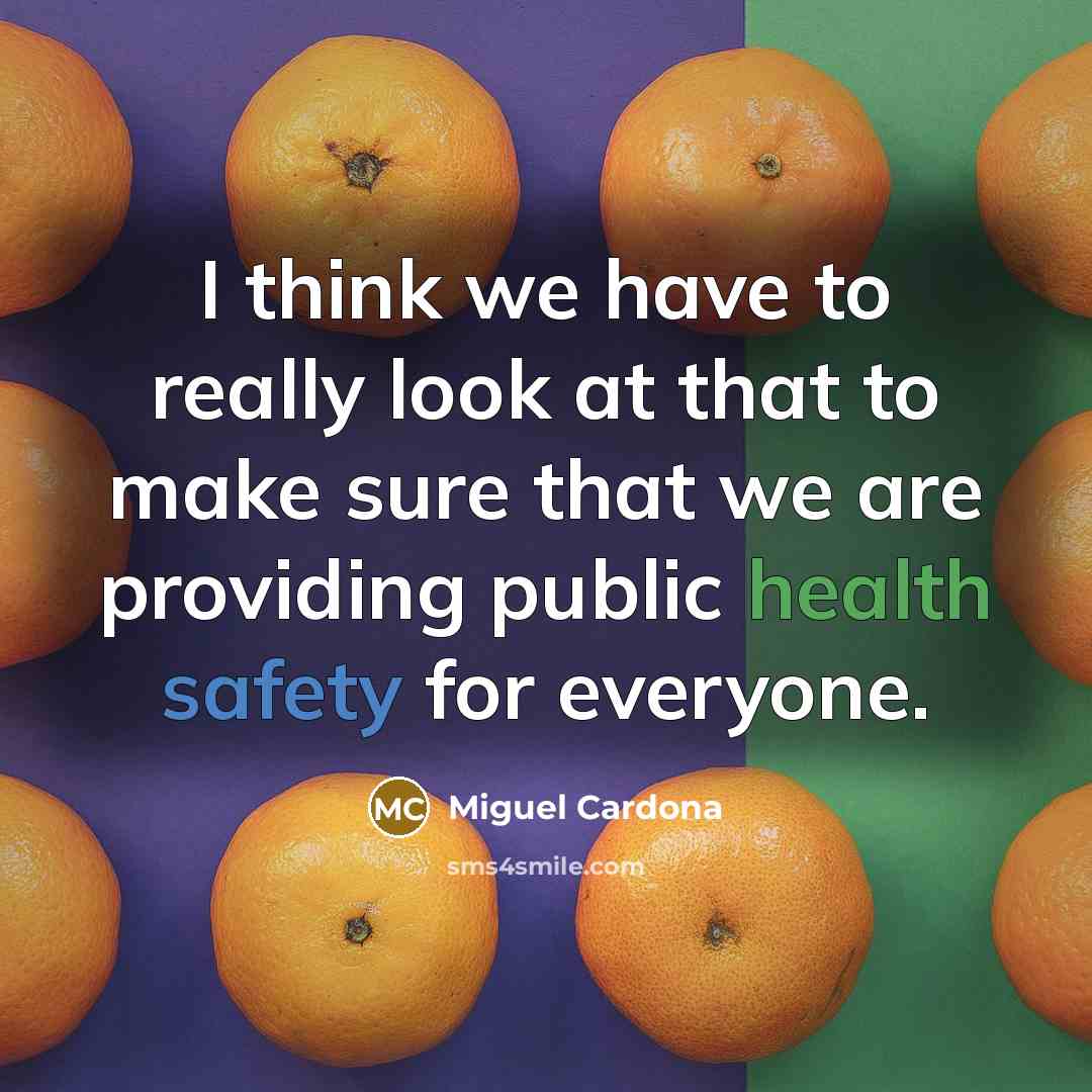 “I think we have to really look at that to…” quote by Miguel Cardona