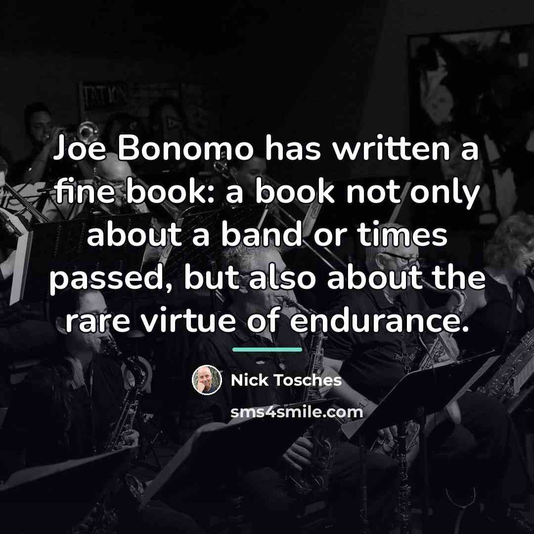 “Joe Bonomo has written a fine book: a book not…” quote by Nick Tosches
