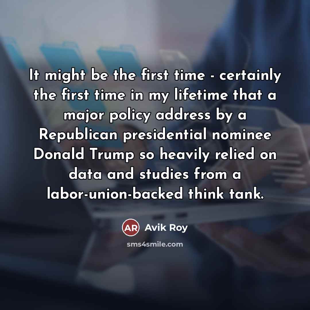 “It might be the first time - certainly the first…” quote by Avik Roy