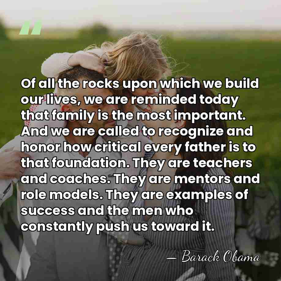 Of all the rocks upon which we build our lives, we are&hellip; - Barack Obama