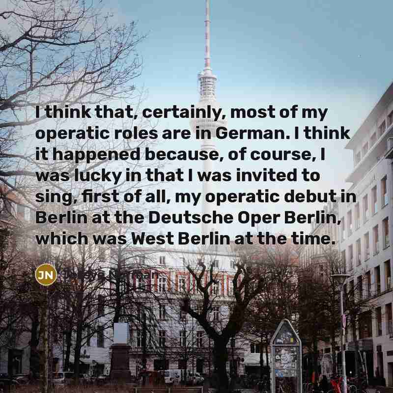 “I think that, certainly, most of my operatic roles are…” quote by Jessye Norman
