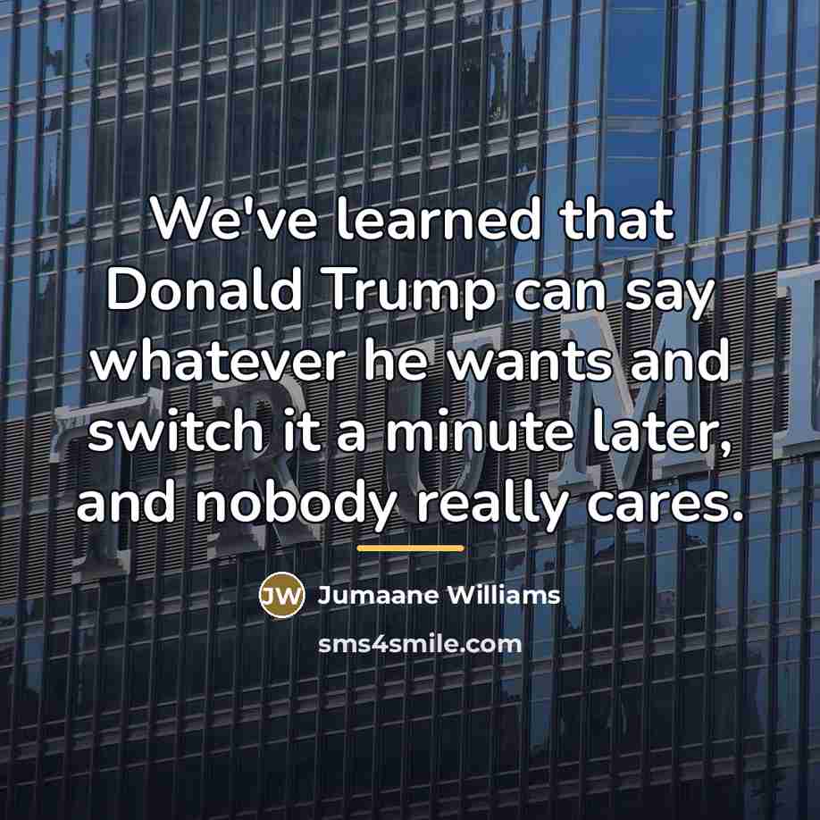 “We've learned that Donald Trump can say whatever he wants…” quote by Jumaane Williams