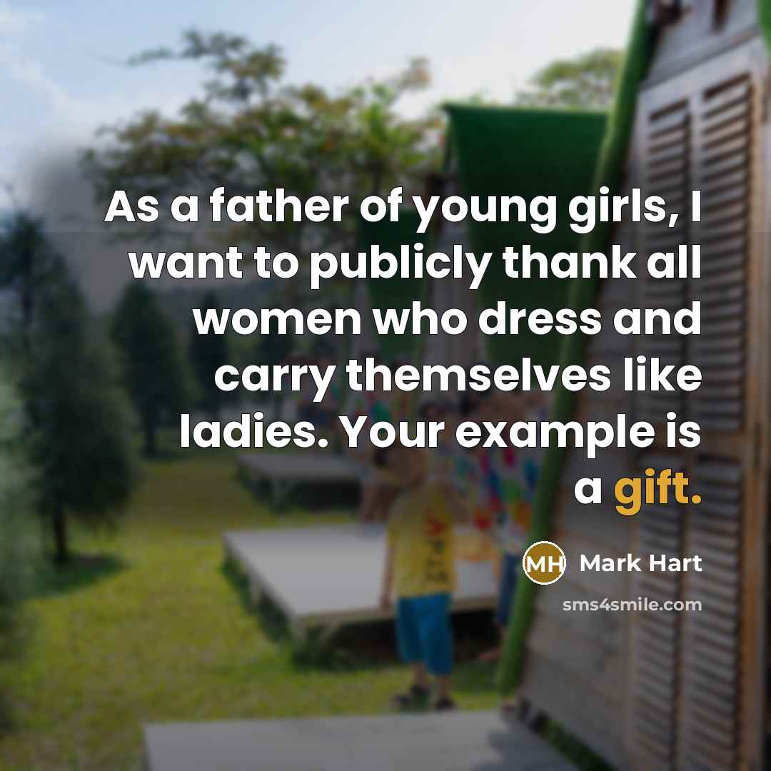 “As a father of young girls, I want to publicly…” quote by Mark Hart