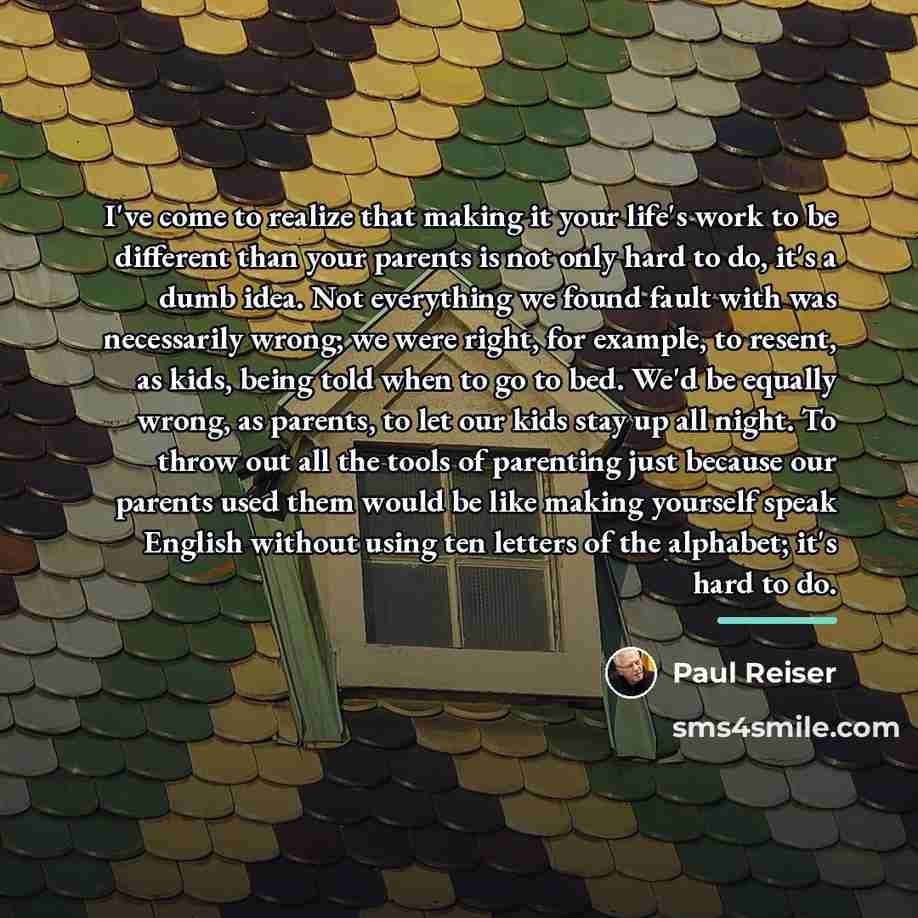 “I've come to realize that making it your life's work…” quote by Paul Reiser