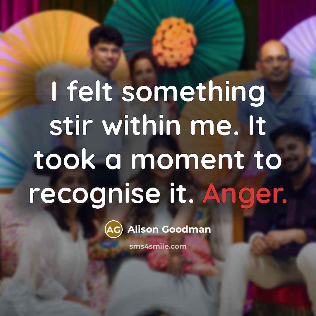“I felt something stir within me. It took a moment…” quote by Alison Goodman
