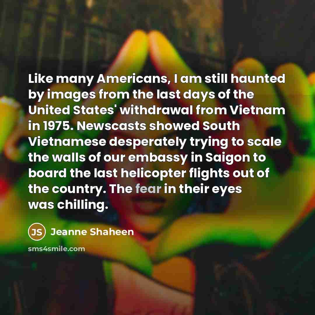 “Like many Americans, I am still haunted by images from…” quote by Jeanne Shaheen