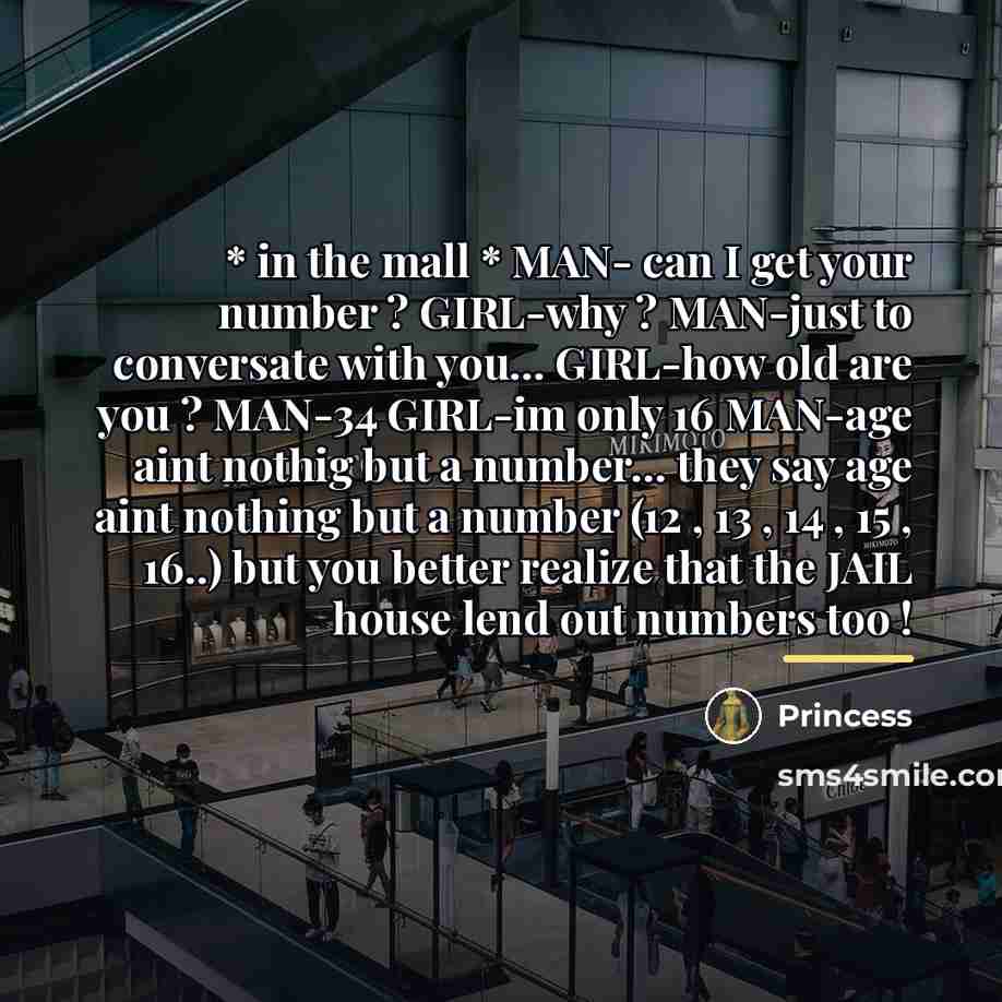 “* in the mall * MAN- can I get your…” quote by Princess