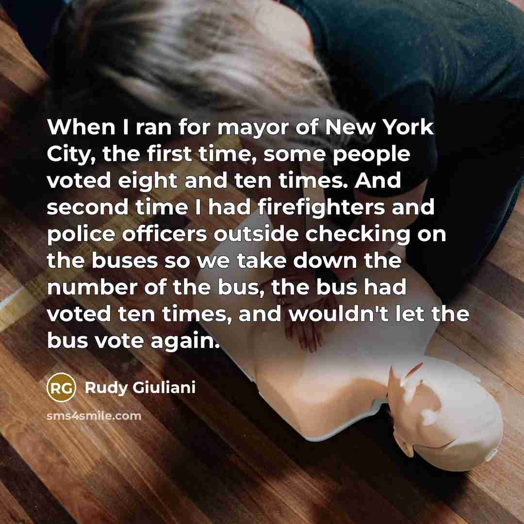 “When I ran for mayor of New York City, the…” quote by Rudy Giuliani