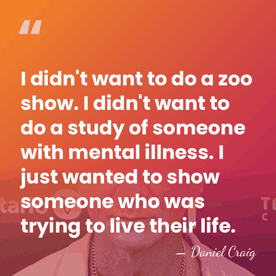I didn't want to do a zoo show. I didn't want to&hellip; - Daniel Craig