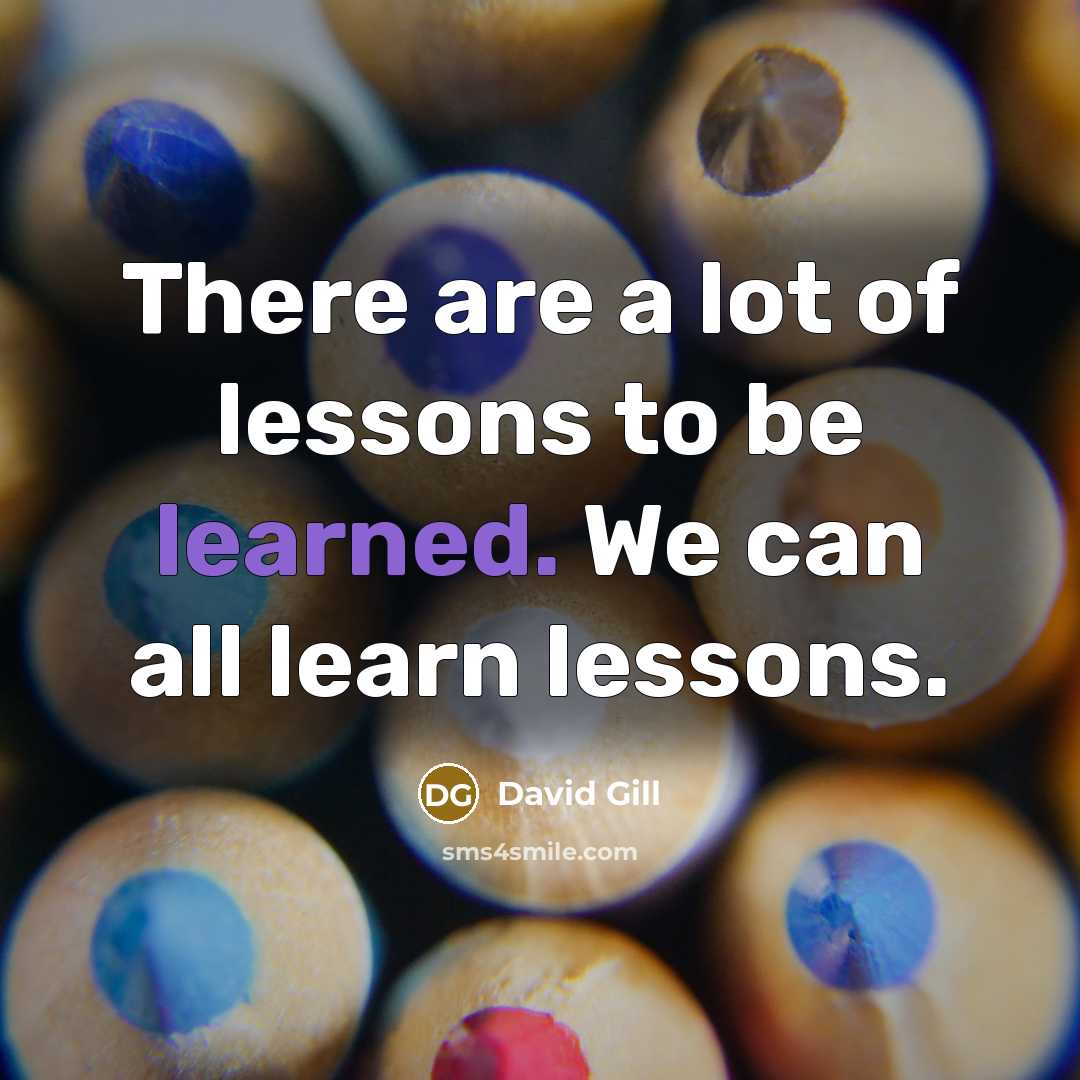 “There are a lot of lessons to be learned. We…” quote by David Gill
