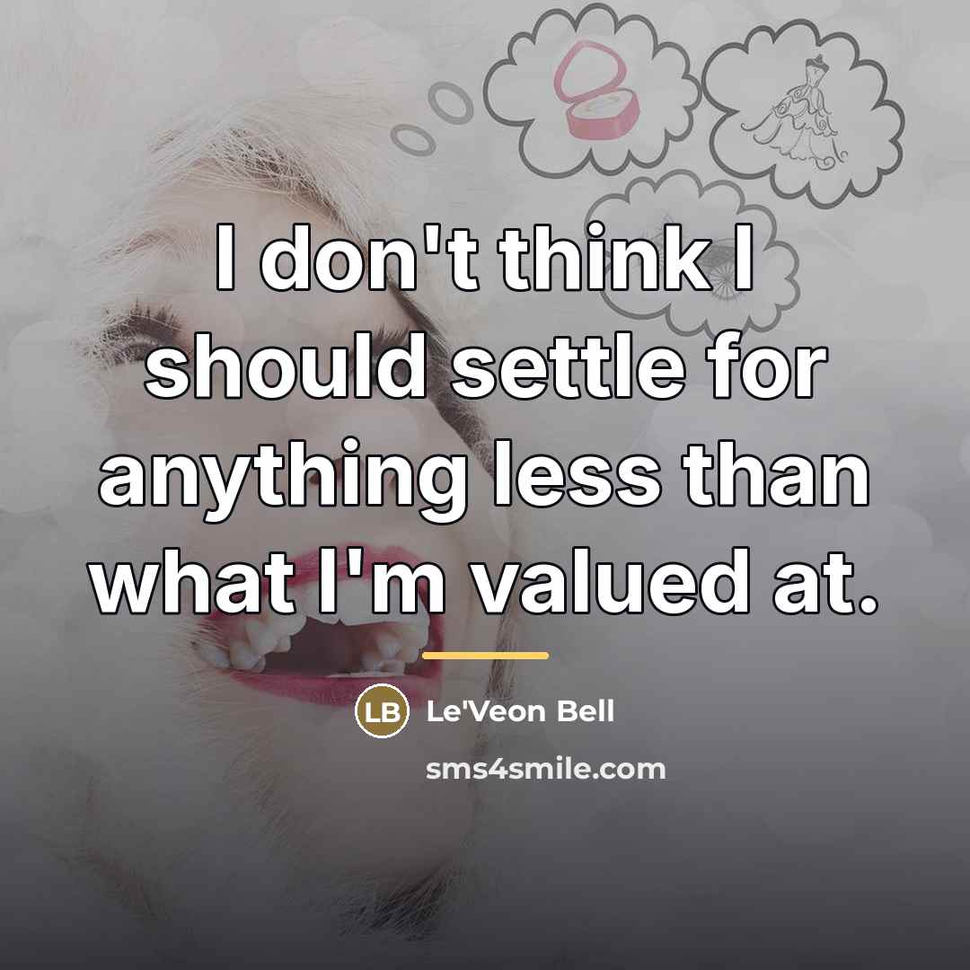 “I don't think I should settle for anything less than…” quote by Le'Veon Bell