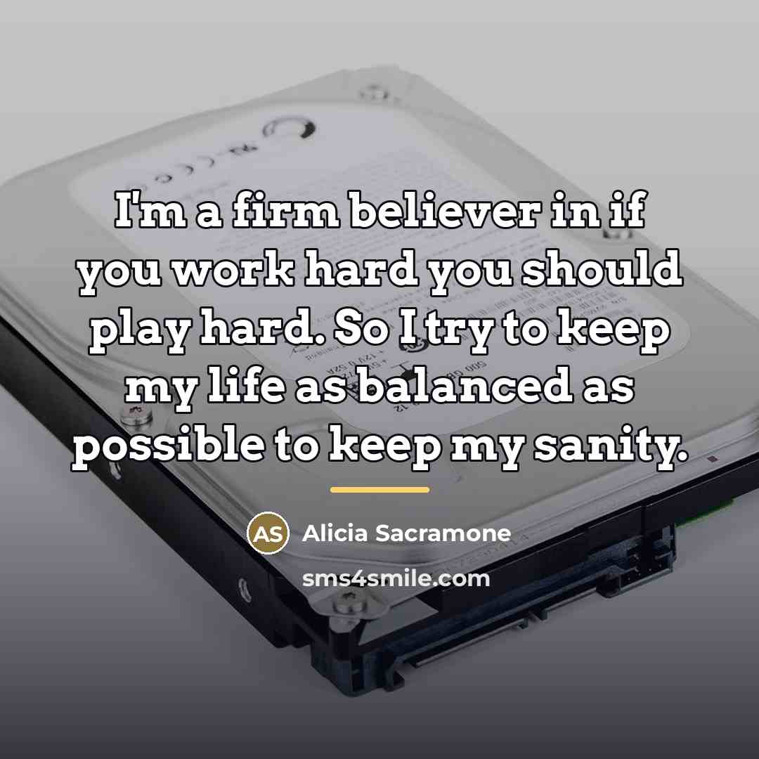 “I'm a firm believer in if you work hard you…” quote by Alicia Sacramone