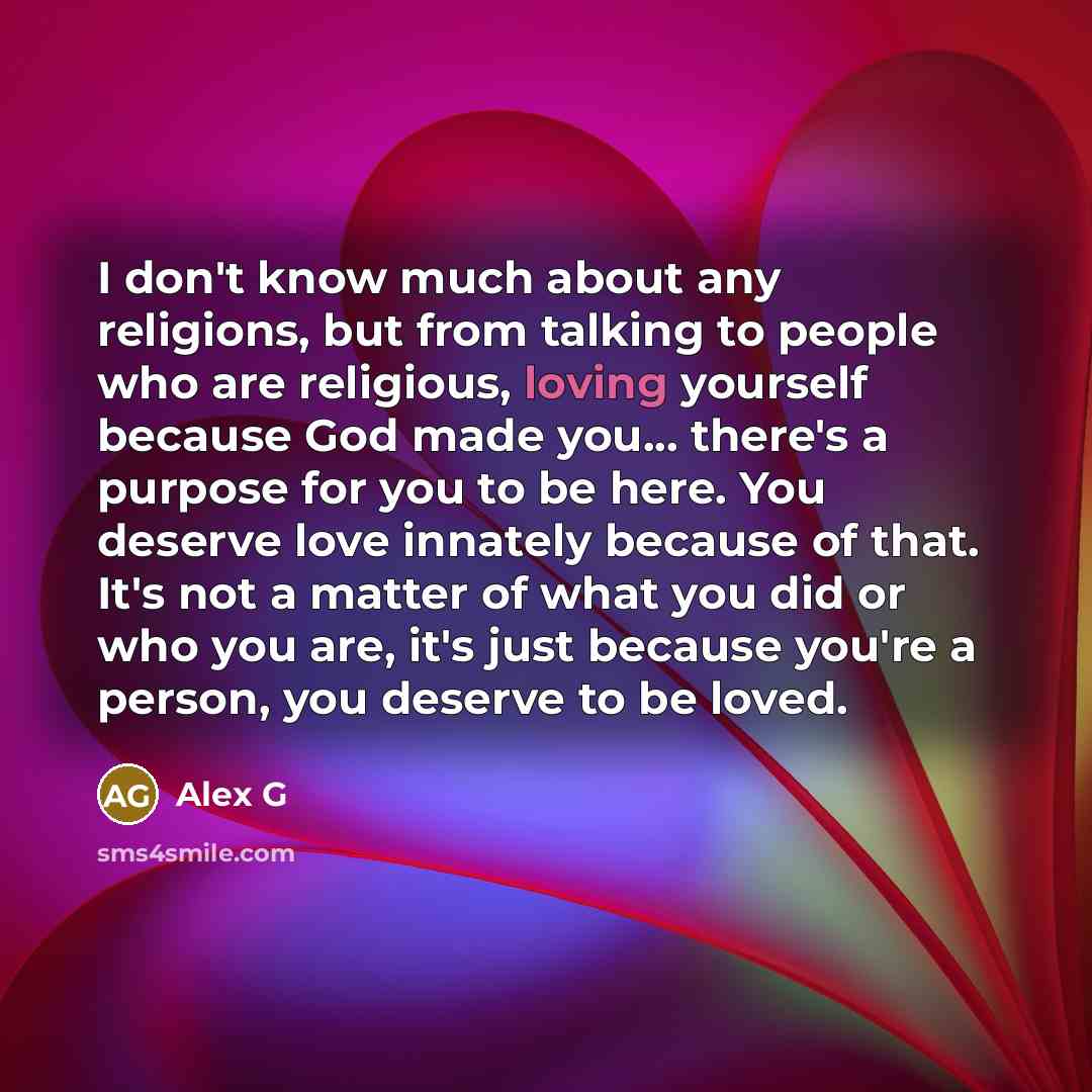 “I don't know much about any religions, but from talking…” quote by Alex G