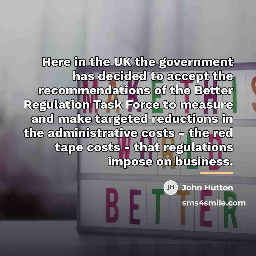 “Here in the UK the government has decided to accept…” quote by John Hutton
