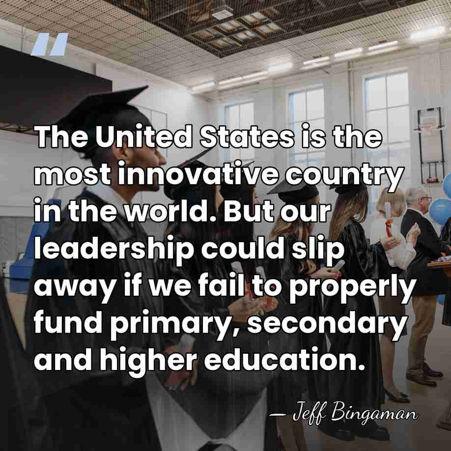 The United States is the most innovative country in the world. But&hellip; - Jeff Bingaman