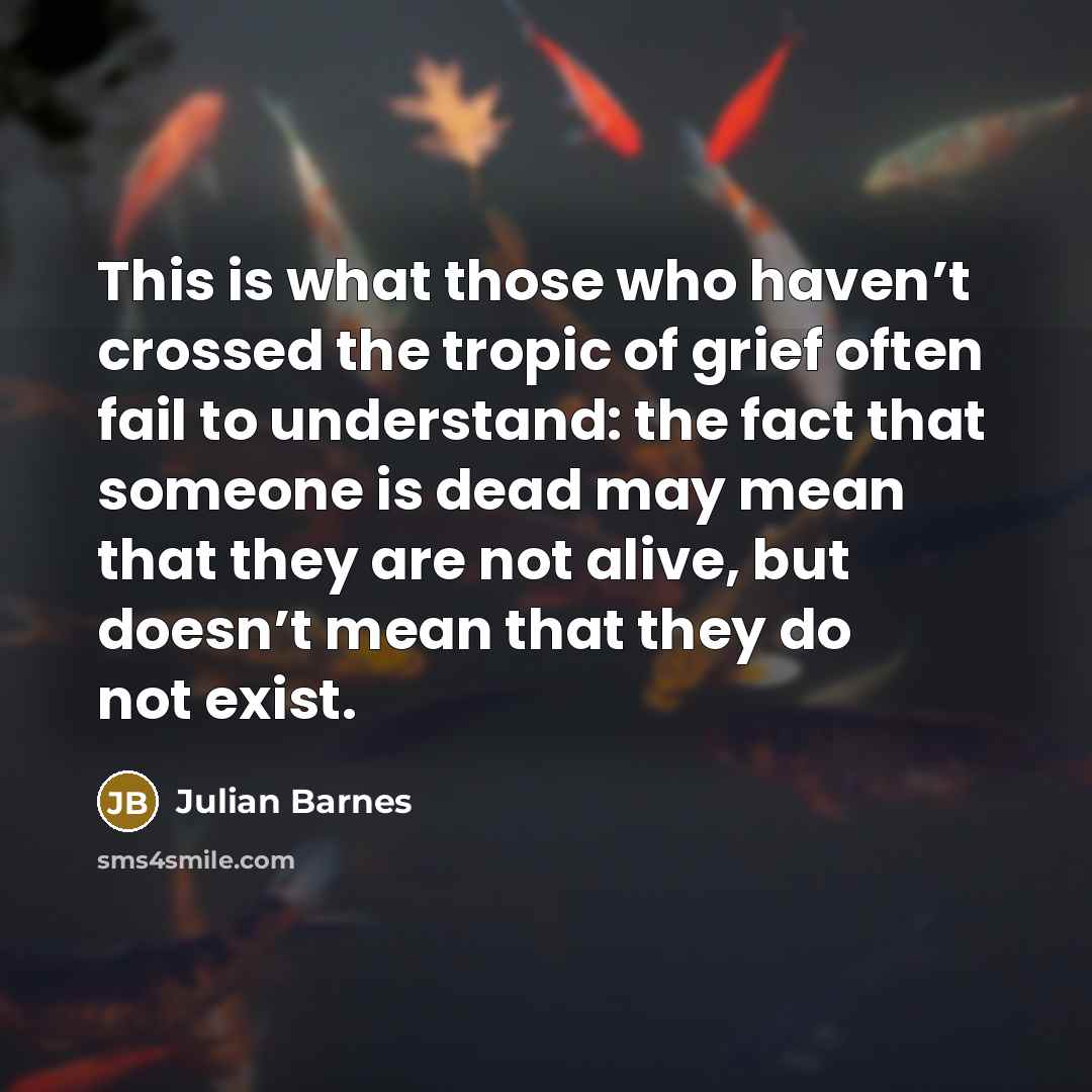 “This is what those who haven’t crossed the tropic of…” quote by Julian Barnes