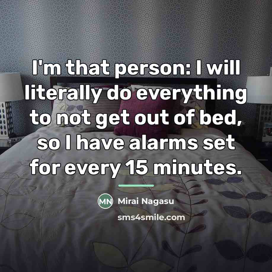 “I'm that person: I will literally do everything to not…” quote by Mirai Nagasu