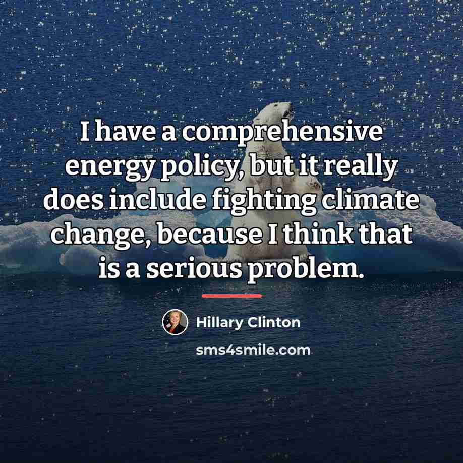 “I have a comprehensive energy policy, but it really does…” quote by Hillary Clinton
