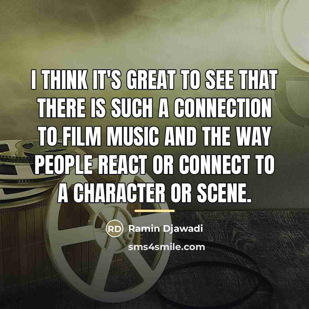 “I think it's great to see that there is such…” quote by Ramin Djawadi